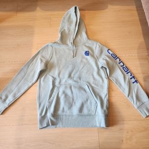 Teal Carhartt hoodie